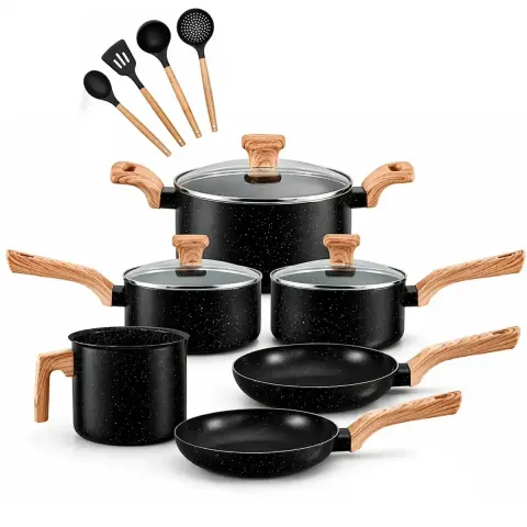 Kit 10 Peças Colinox Preta